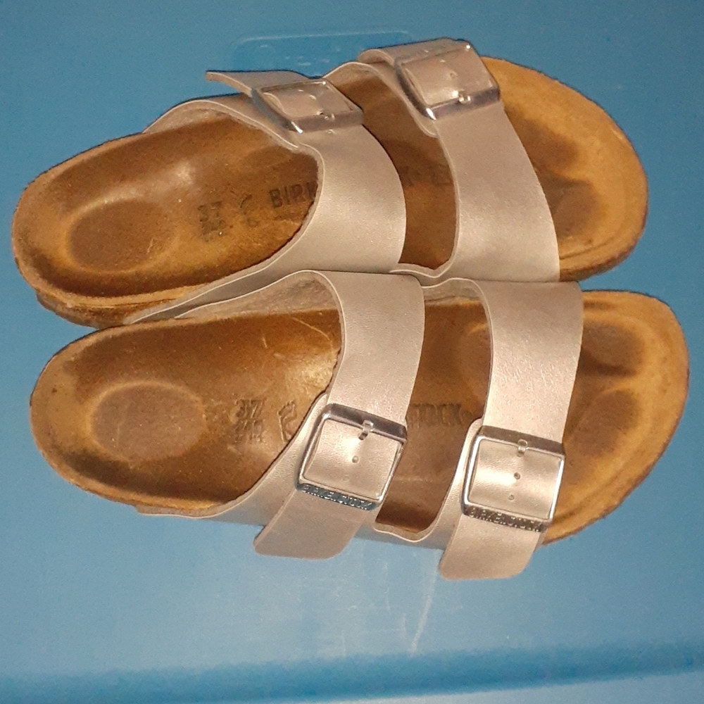 Silver Birkenstock